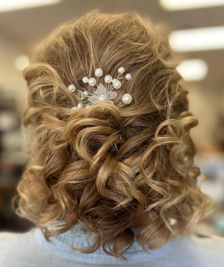 Formal hairstyle beauty hair salon in Wethersfield CT